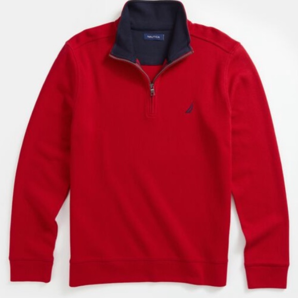 NWOT nautica half zip sweater size small